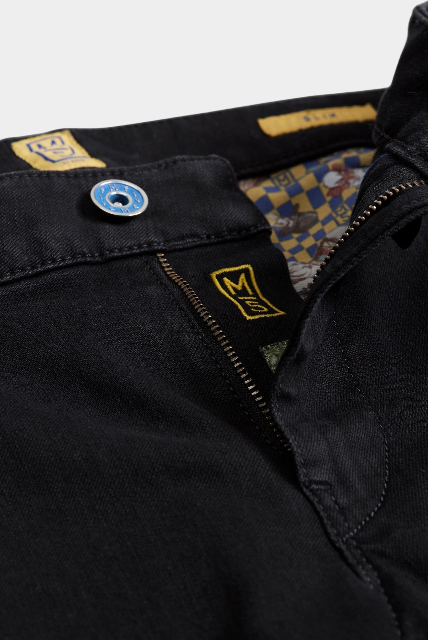 Meyer Flatfront Jeans Zwart Slim Art.9-6206 3619620600/09