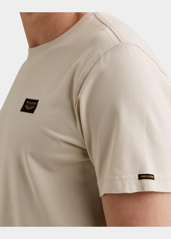 PME Legend T-shirt korte mouw Beige Short sleeve r-neck American PTSS2602599/7013