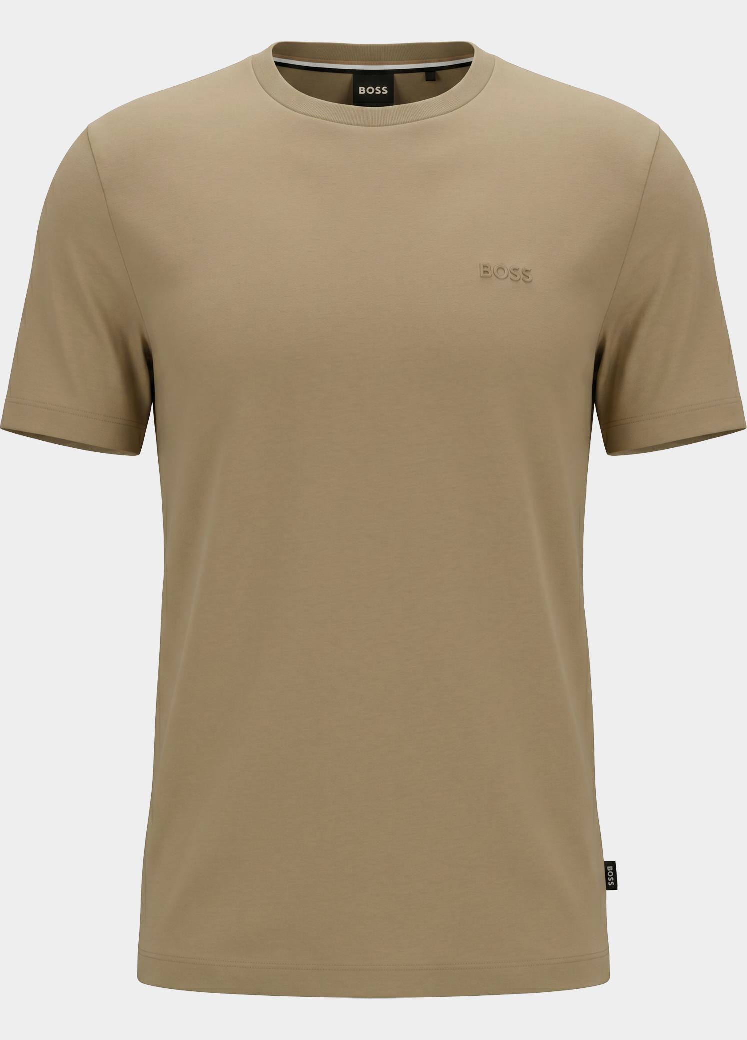 BOSS Black T-shirt heren Beige Thompson 01 10241525 01 50468347/252