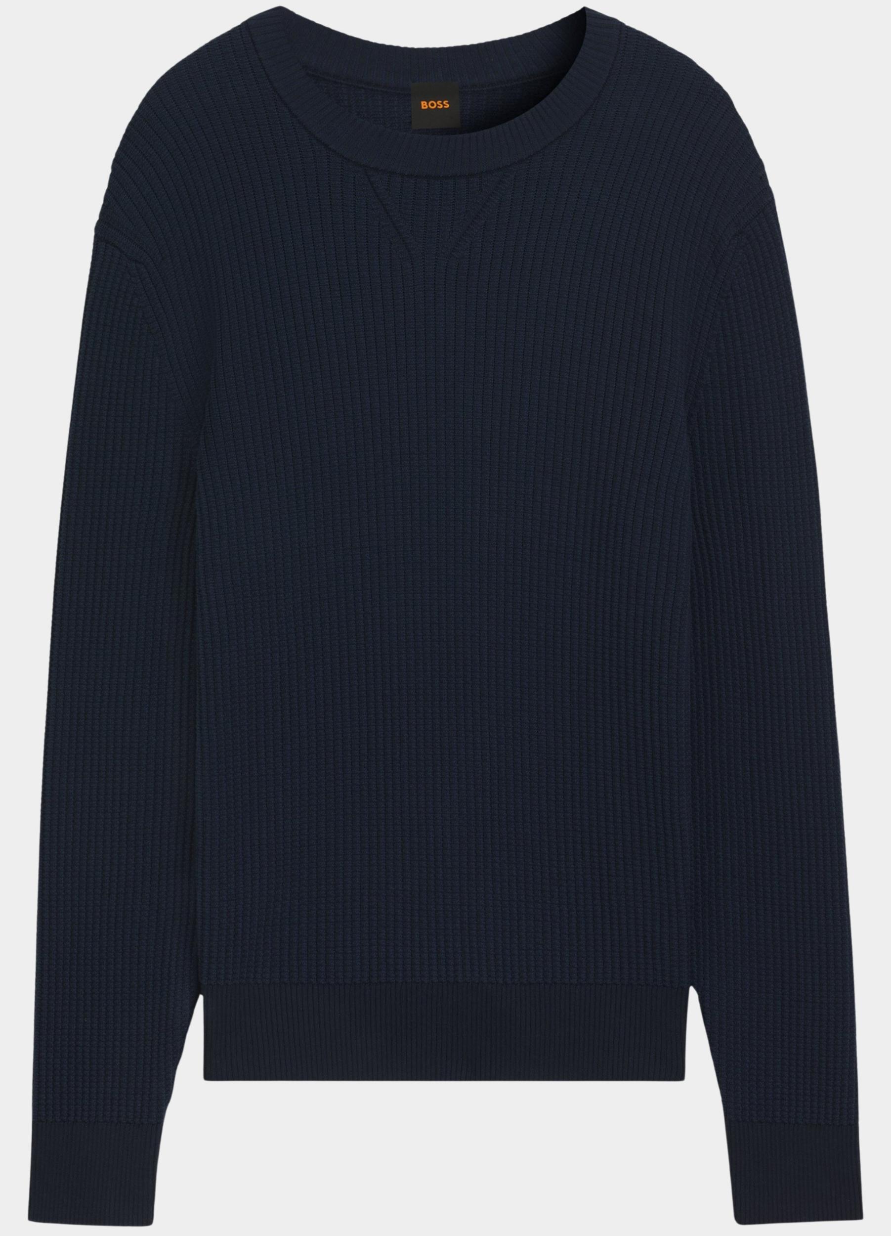 BOSS Orange Pullover Blauw Apokko 10272315 01 50543693/404