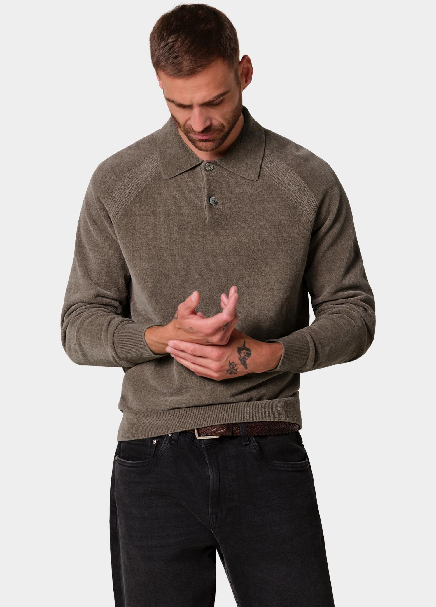 Profuomo Pullover heren Bruin  PPXJ30036/C