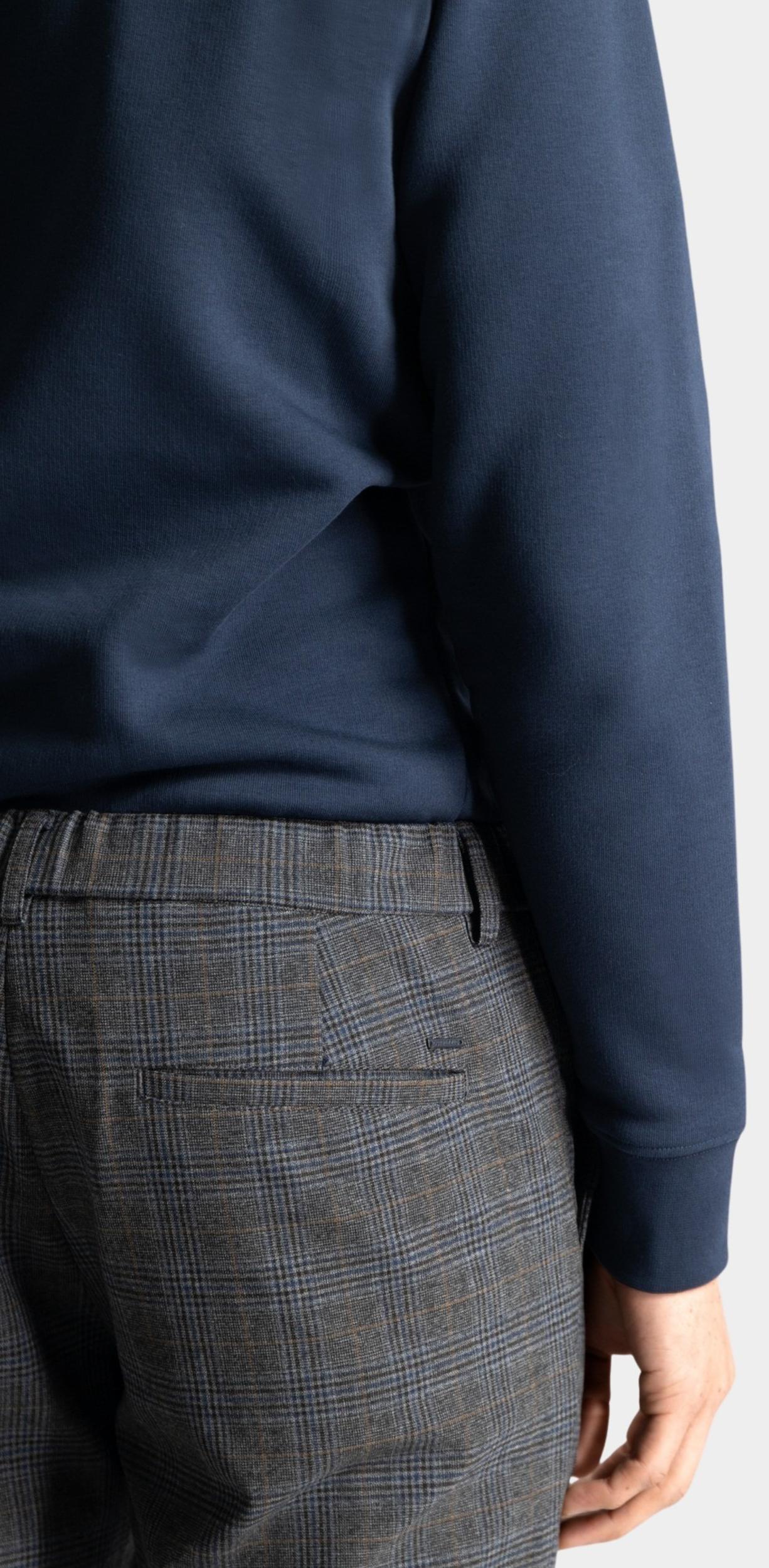 Dstrezzed Katoenen Broek Grijs Lancaster Check Pant 501758/894