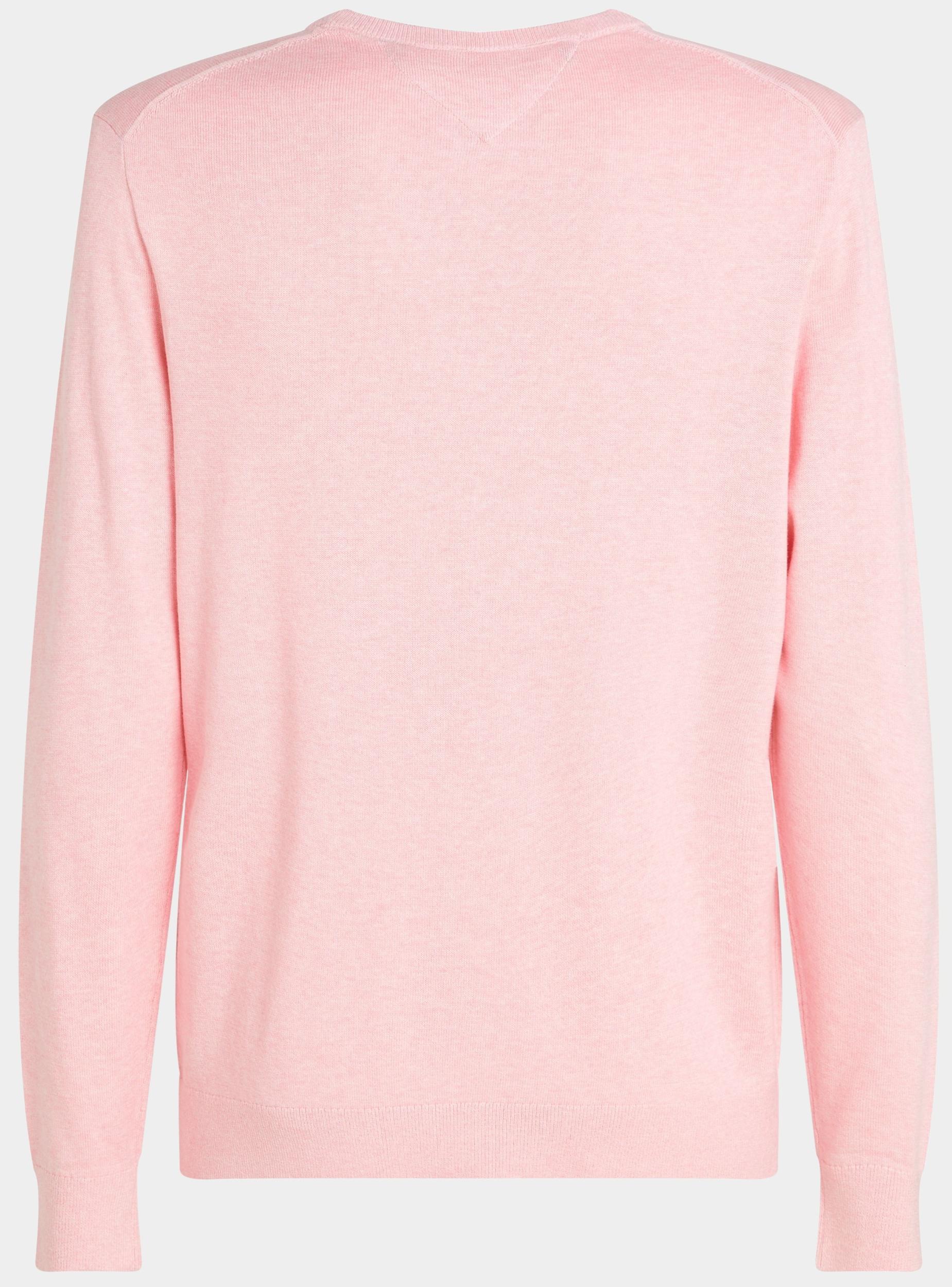 Tommy Hilfiger Pullover Roze Essential SSNL Cotton Crew Nec MW0MW39999/TZJ