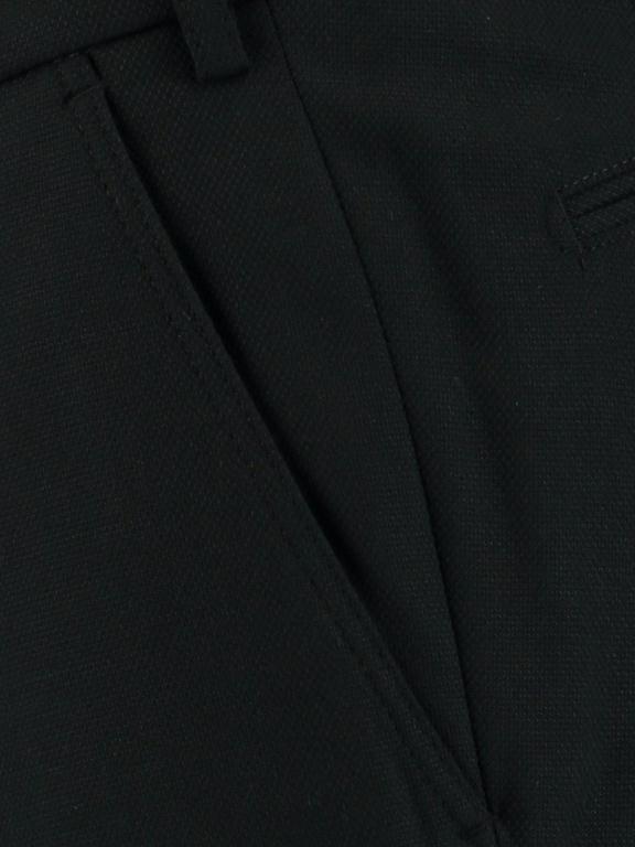 Meyer Wollen Pantalon Zwart Pantalon rio zwart modern fit 3242258090/09