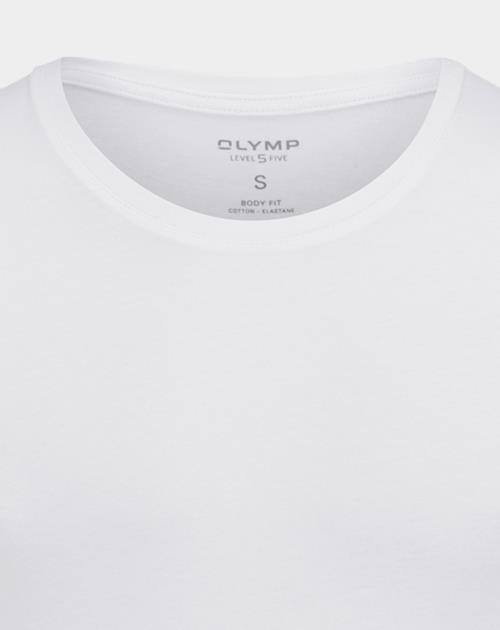 Olymp T-shirt korte mouw Wit 0802/00 T-Shirt 080200/00