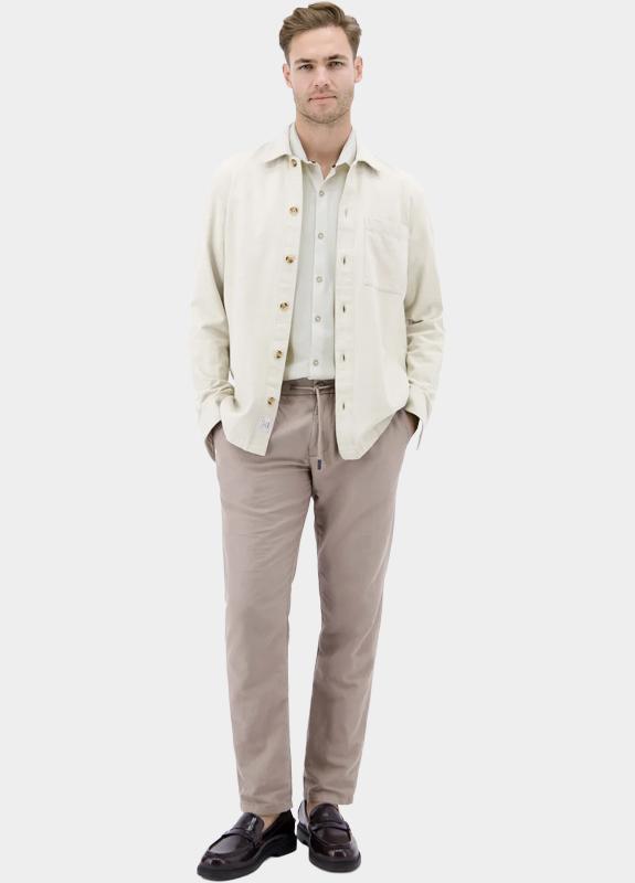 Lerros Casual hemd korte mouw Wit  2632346/103