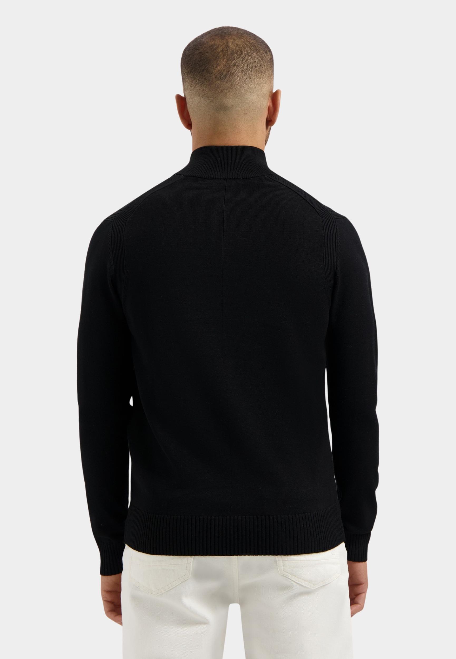 Dstrezzed Half Zip Zwart DS_Fell Skipper 405602-AW25/999