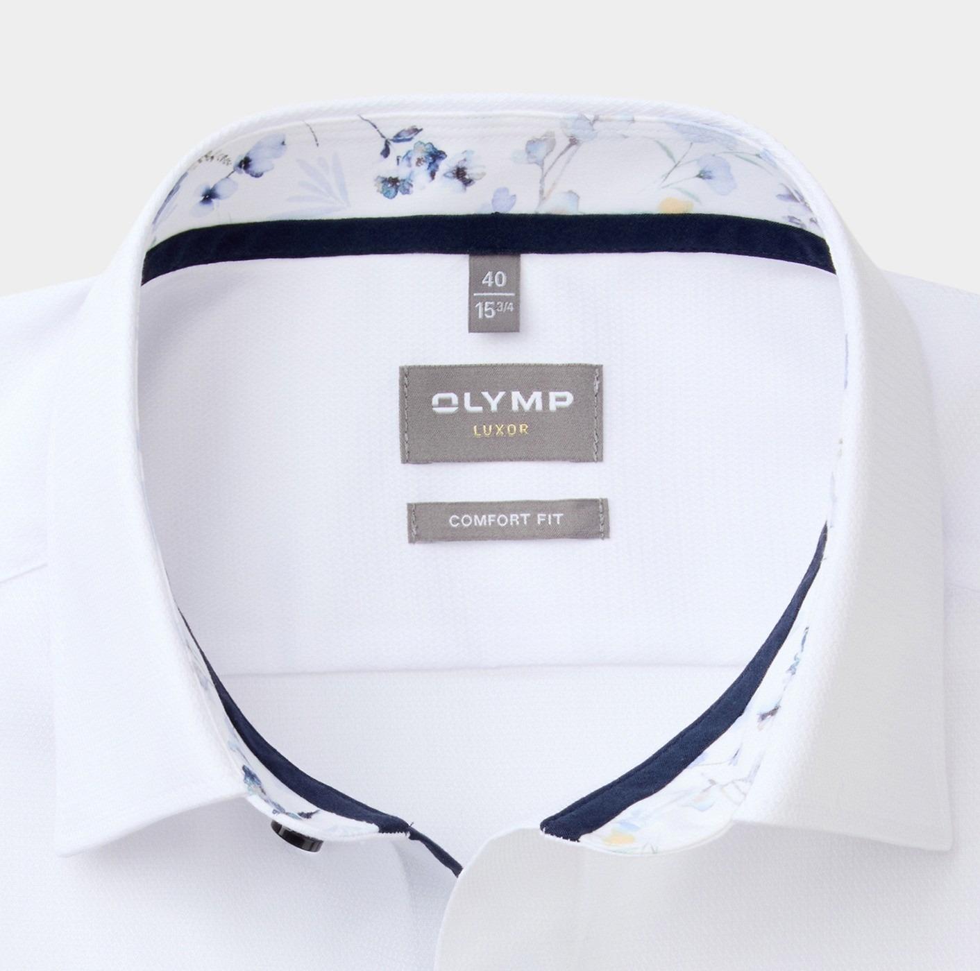 Olymp Business hemd lange mouw Wit Luxor 100674/00