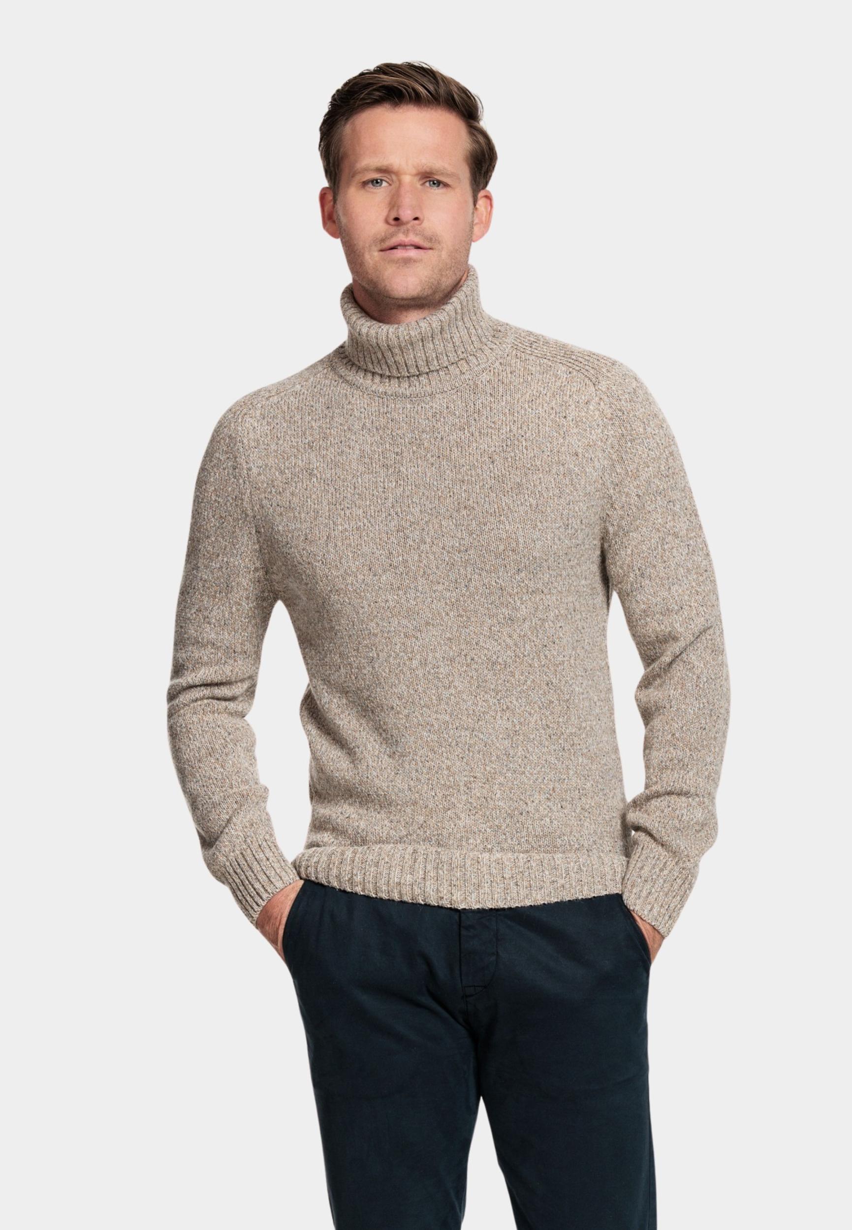 Baileys Pullover Beige High Neck Pullover 5gg, single 328546/839