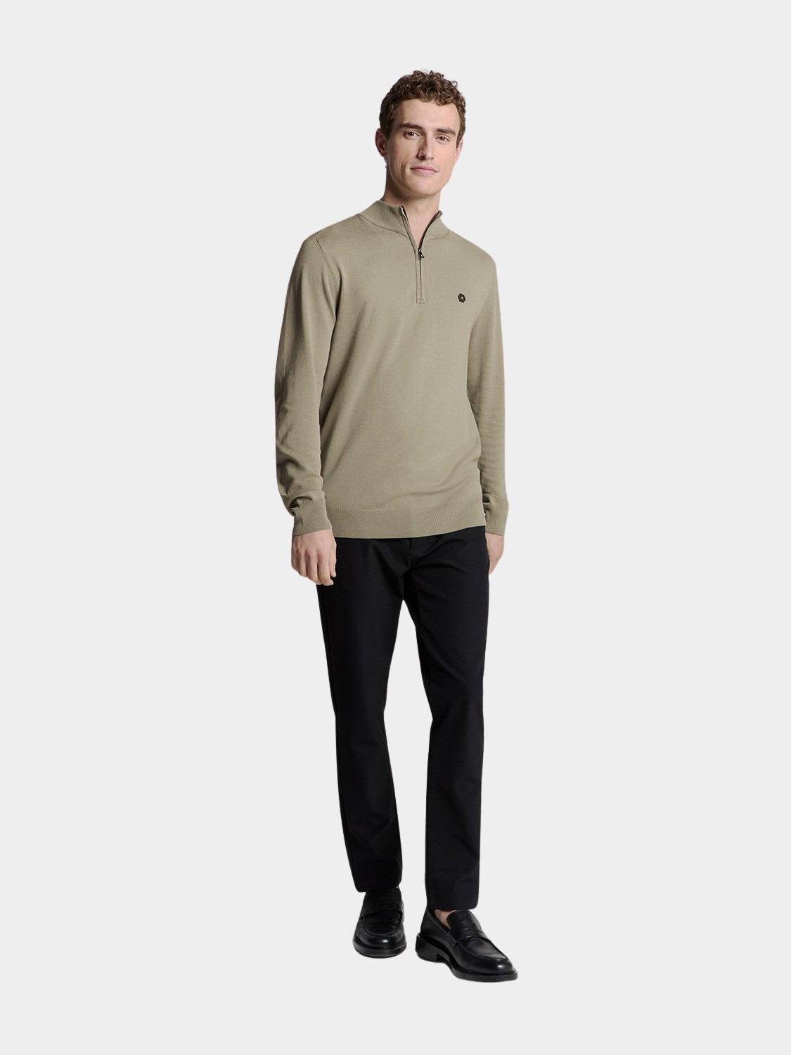 No Excess Half Zip Groen  27210106SN/177