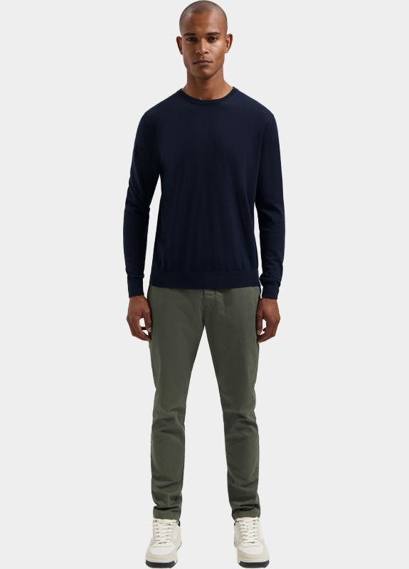 Dstrezzed Pullover Blauw DS_Destin Crewneck 405596-AW25/649