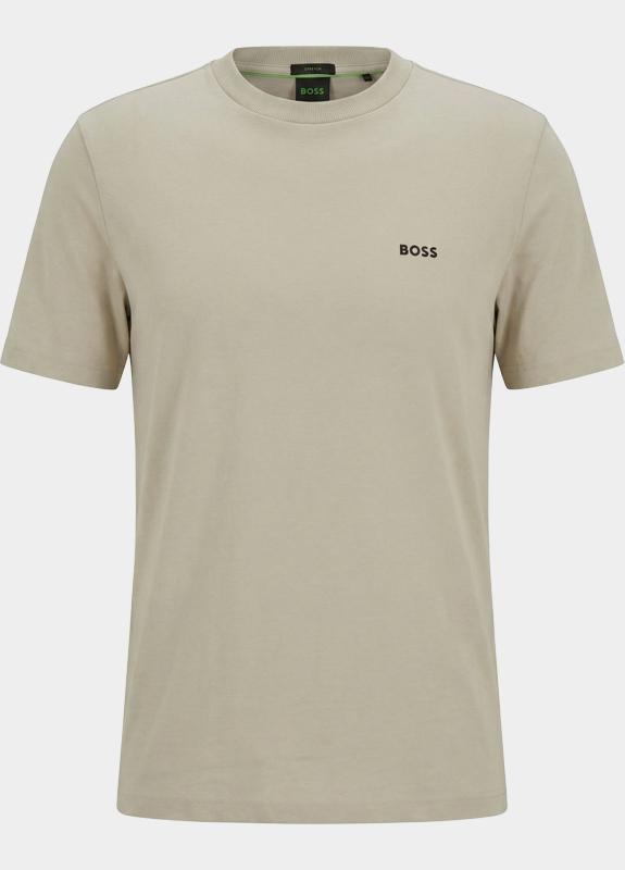 BOSS Green T-shirt korte mouw Beige Tee 10256064 01 50506373/275