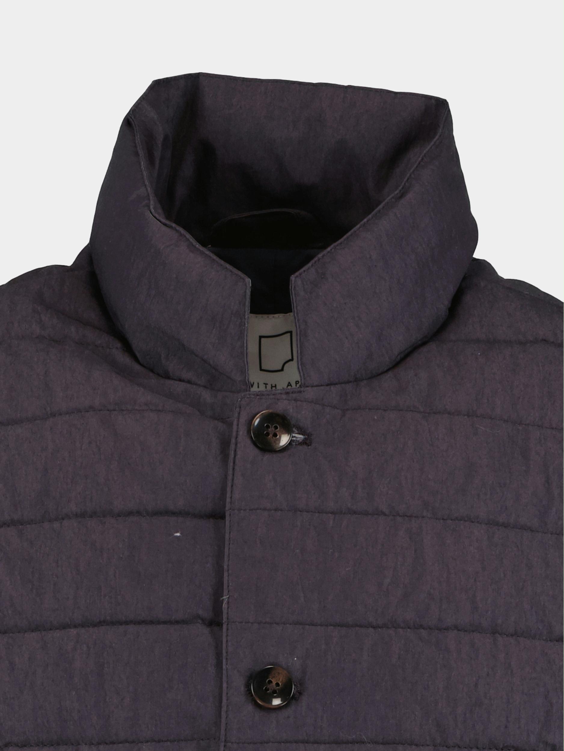 Born With Appetite Bodywarmer Blauw Spot Bodywarmer 23101SP63/290 navy