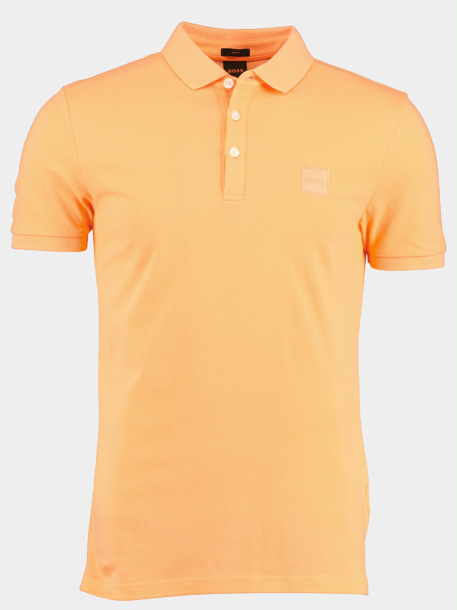BOSS Orange Polo korte mouw Oranje Passenger 10242645 01 50472668 833