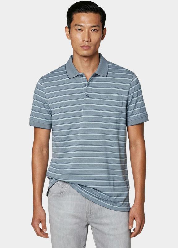 Commander flag Polo heren Blauw  214008346/640