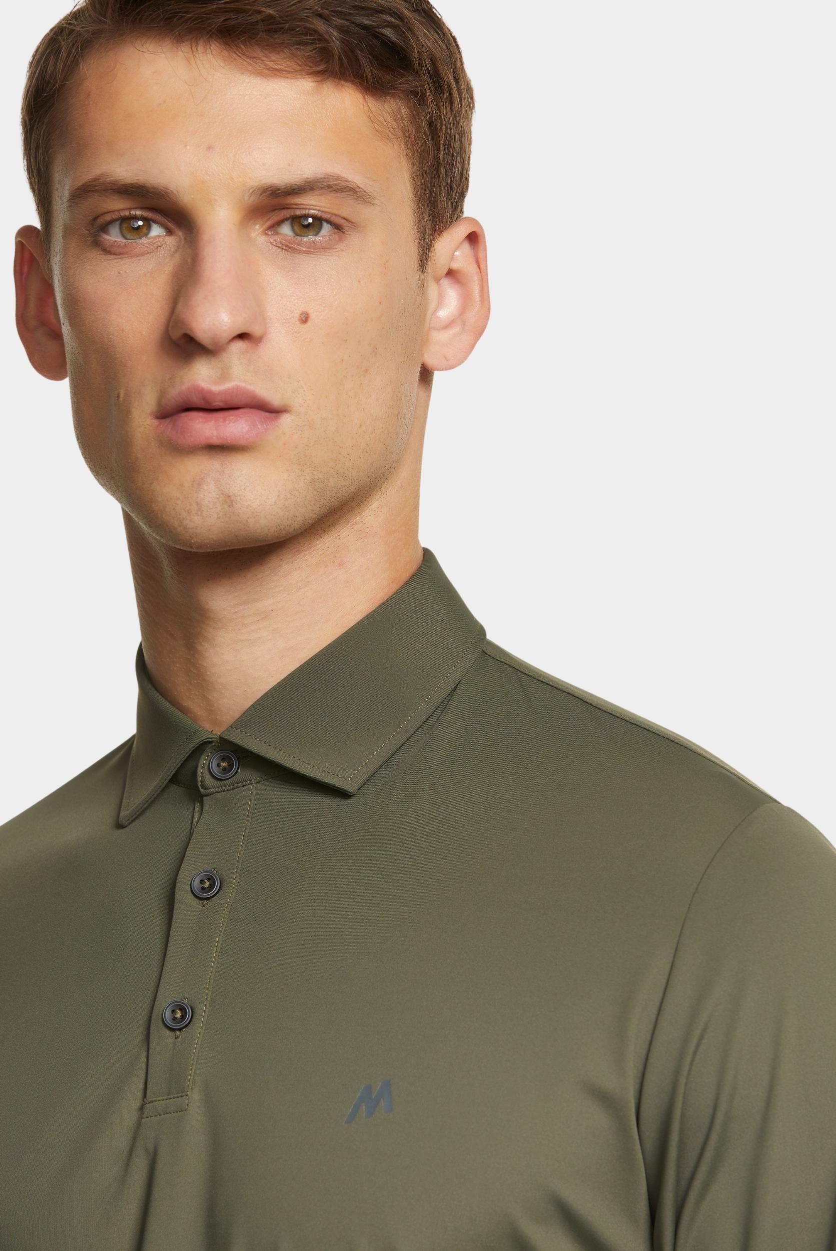 Meyer Polo lange mouw Groen BRYSON Art.9-9007 9529900700/27