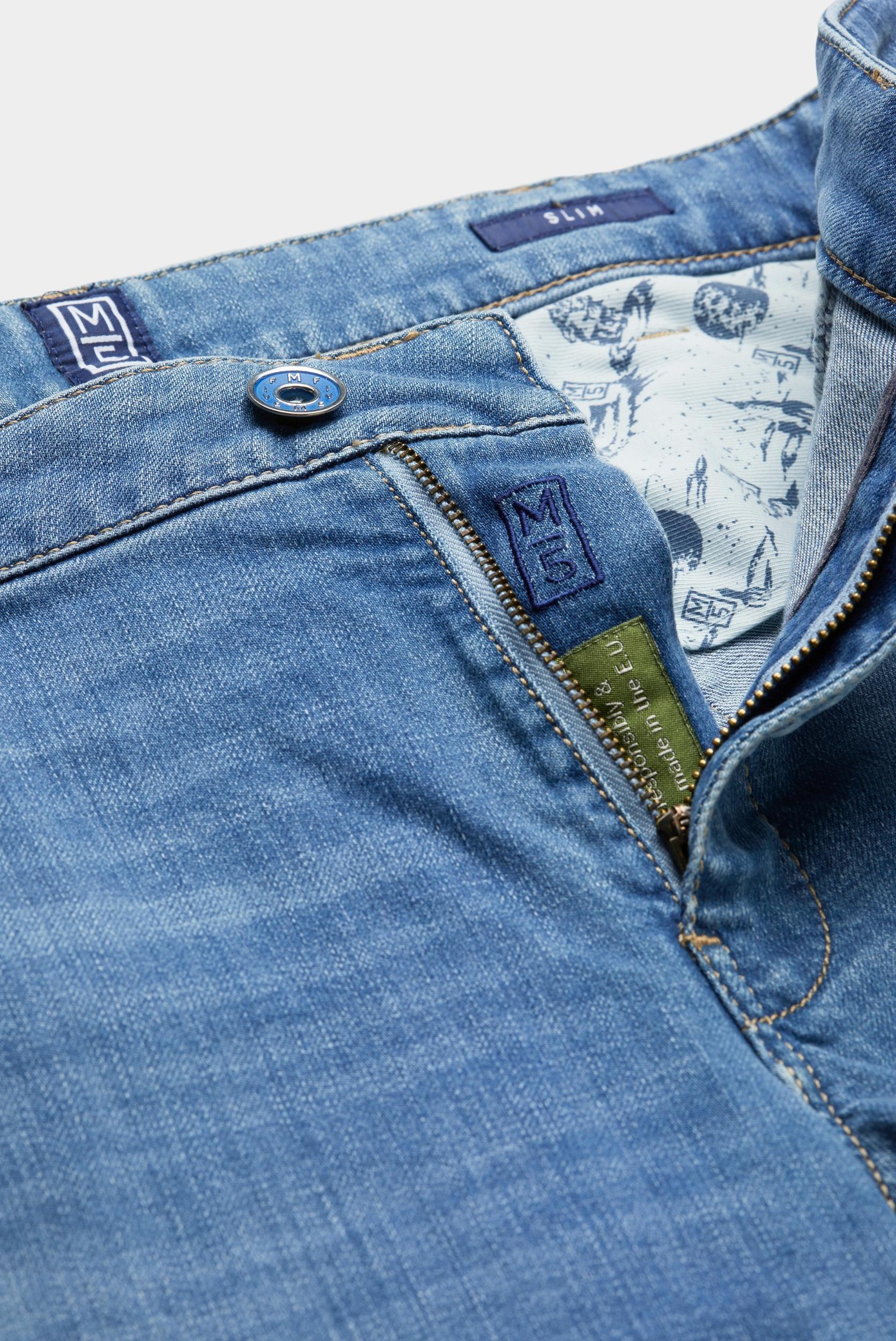 Meyer Flatfront Jeans Blauw M|5 SLIM Art.9-6205 3619620500/15