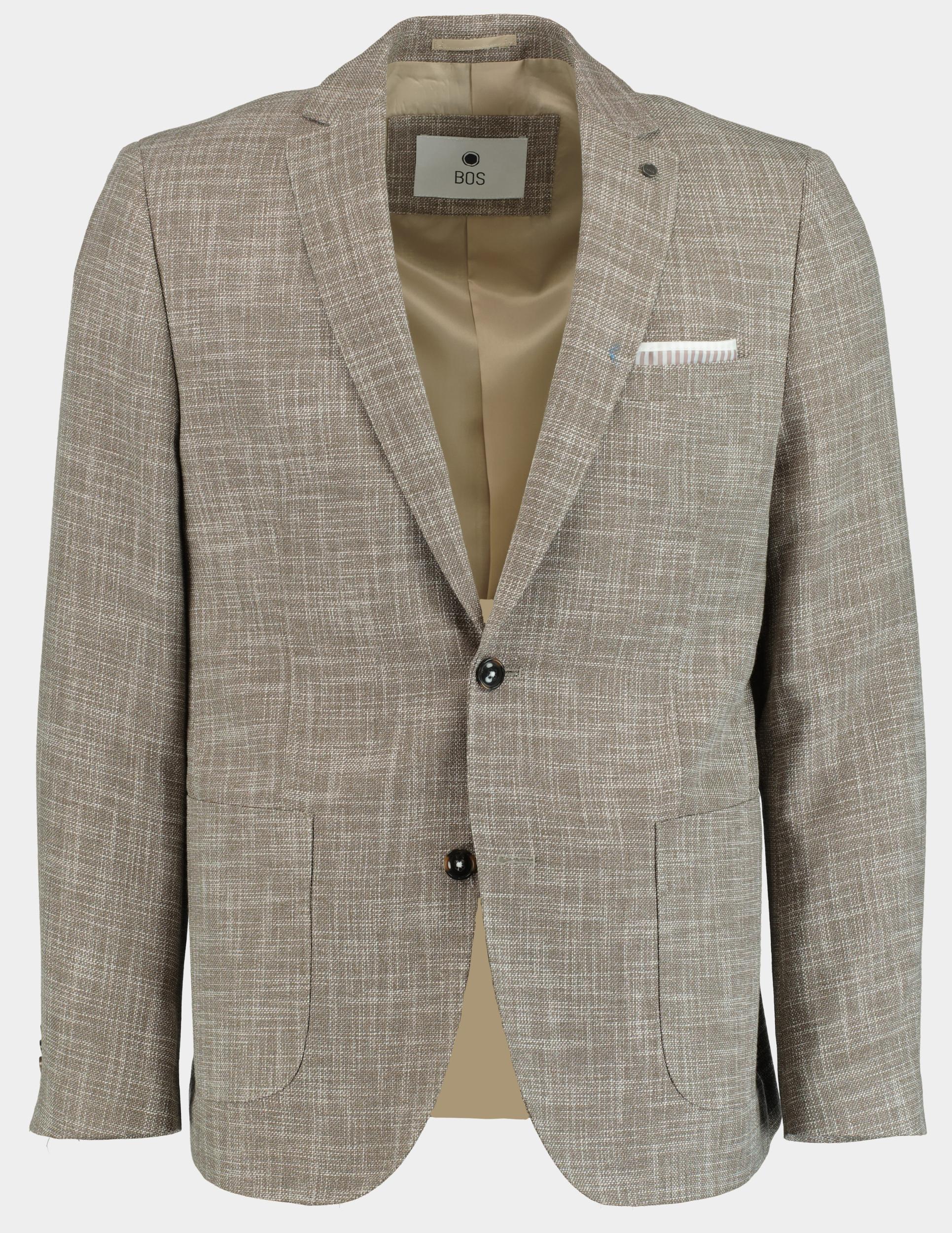 Bos Colbert Beige Leek Jacket Drop 7,5 251037LE75BO/820 sand