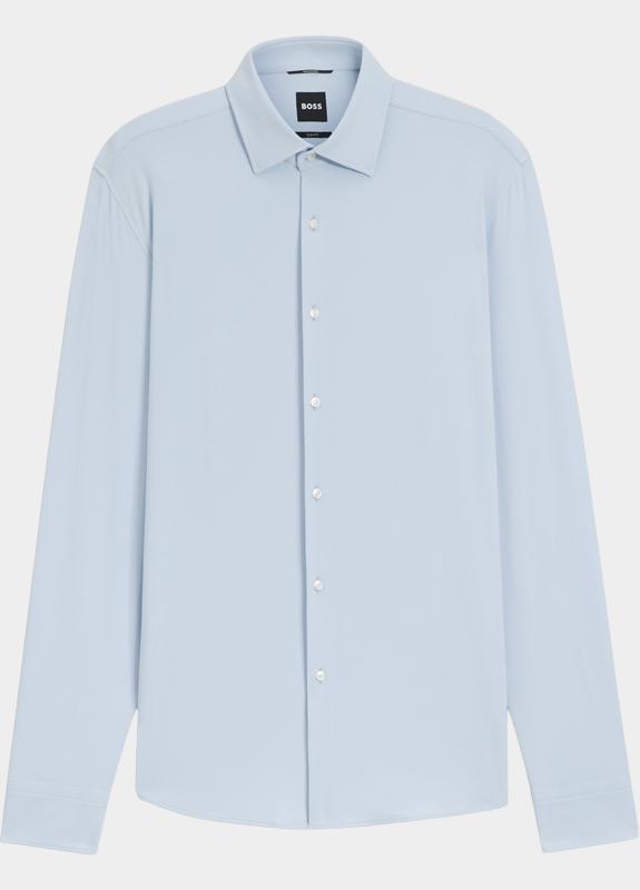 BOSS Black Business hemd lange mouw Blauw P-HANK-S-K-261 10248739 01 50555747/450