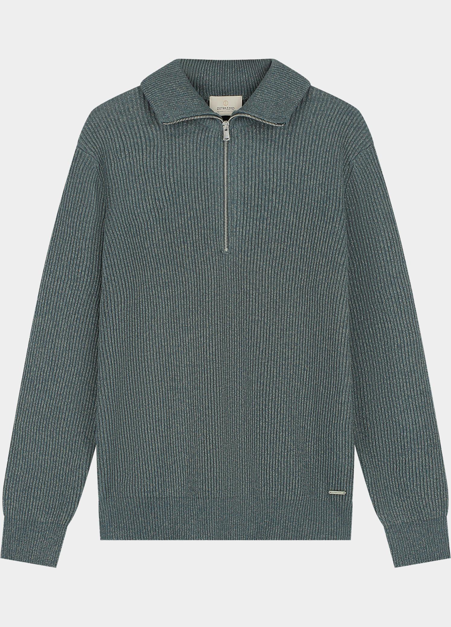 Dstrezzed Half Zip Groen Josiah Skipper 406822/569