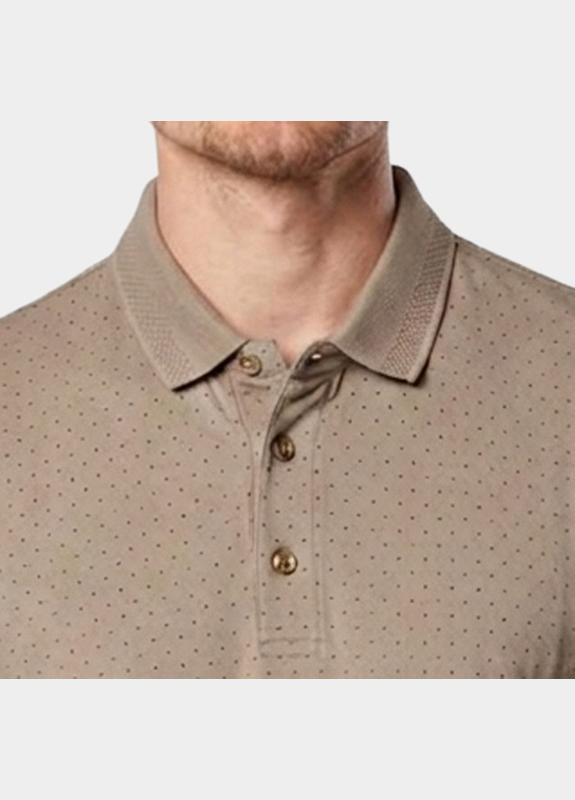 Bos Polo heren Beige  4001R-2/Beige