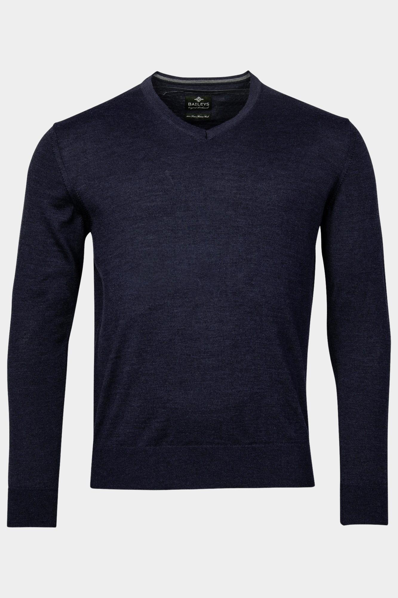 Baileys Pullover Blauw V-Neck 420065/69