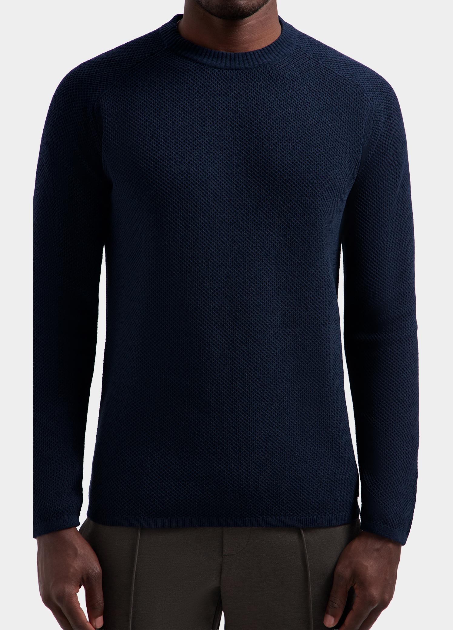 Dstrezzed Sweater heren Blauw Neill Big Chenille 406836/649