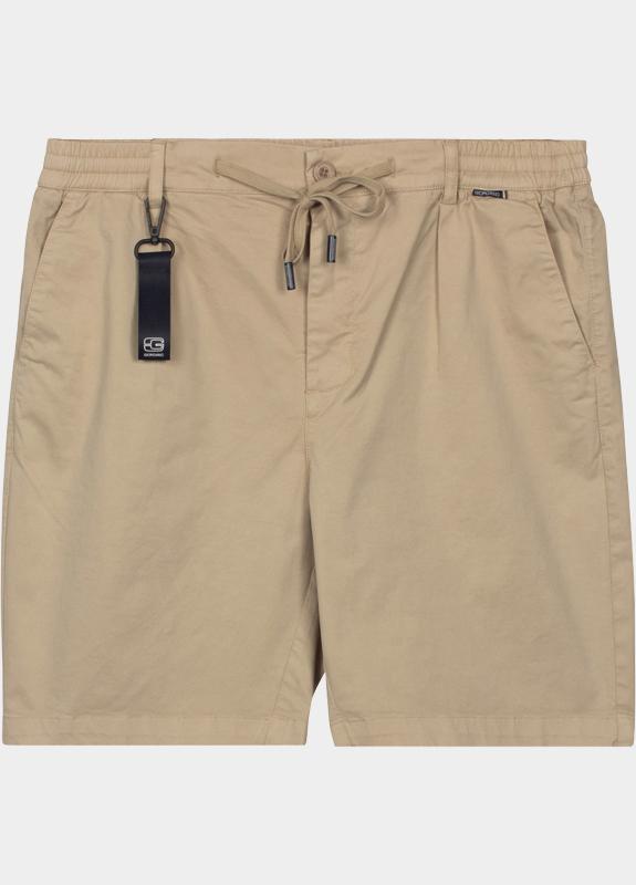 Giordano Korte Broek heren Wit Positano short Garment Dyed C 611110/81
