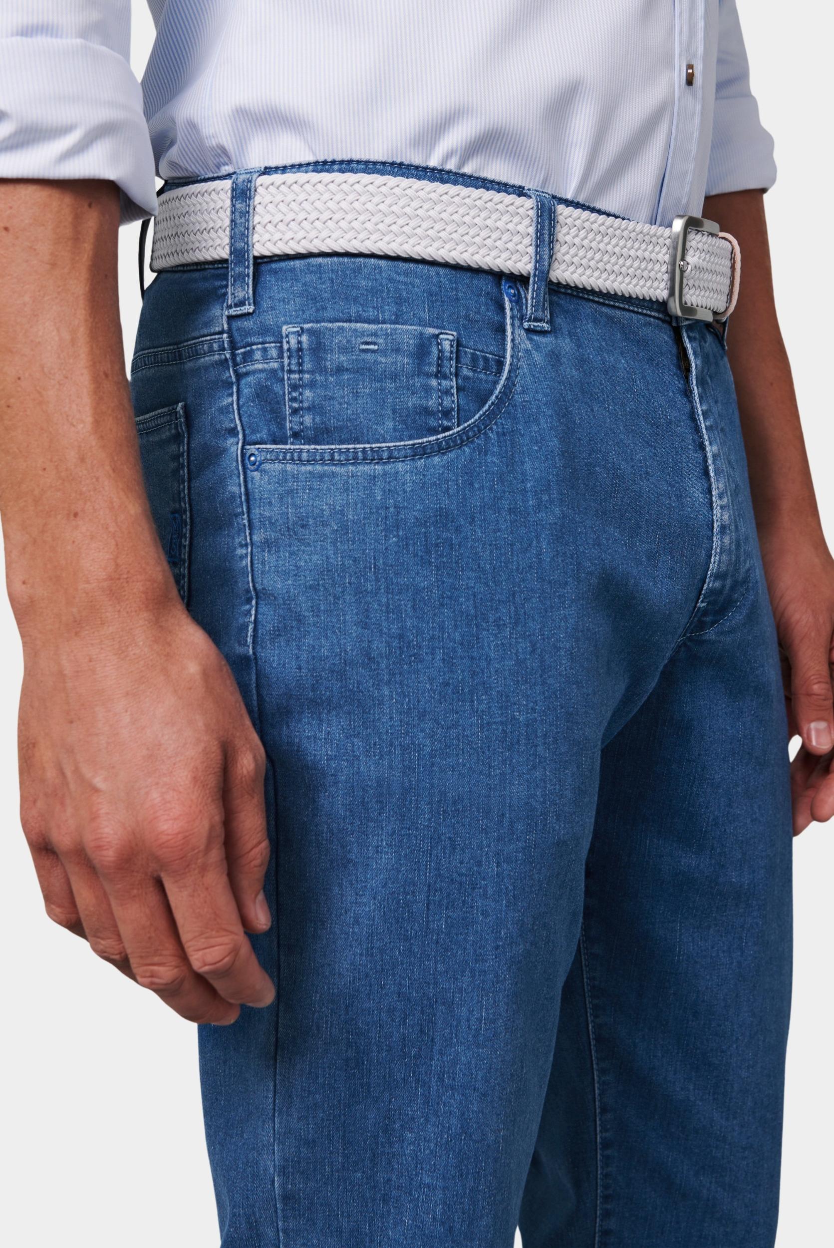 Meyer Flatfront Jeans Blauw SLIM Art.1-6230 3611623000/16