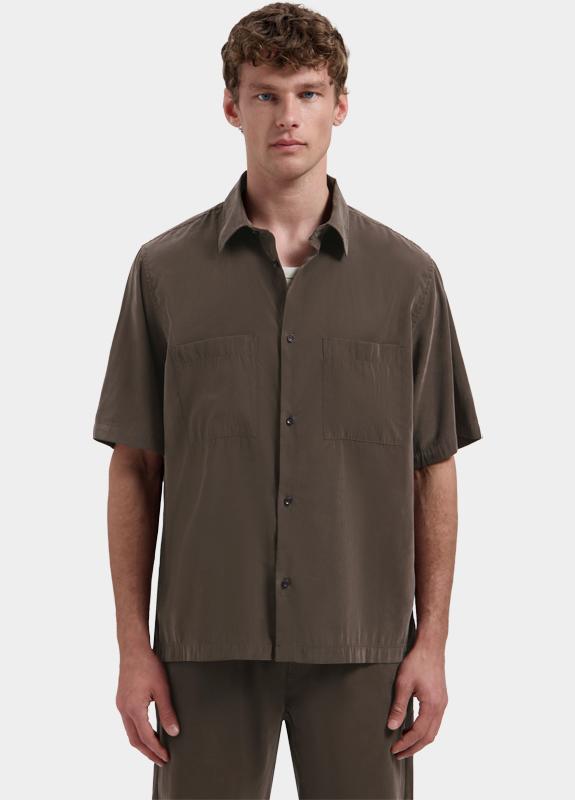 Dstrezzed Casual hemd korte mouw Bruin Samuel Summer Shirt 311516/799