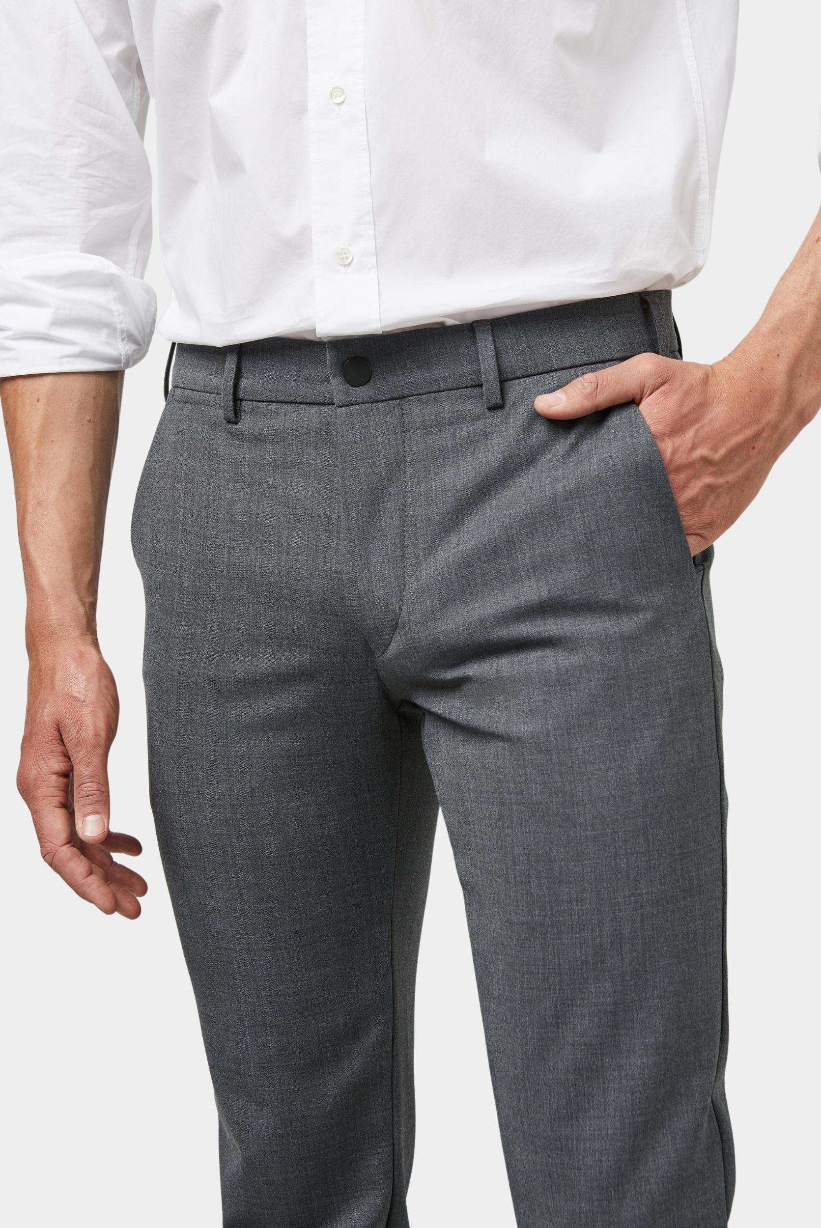 Meyer Wollen Pantalon Grijs M5 CHINO Art.9-6166 3649616600/07