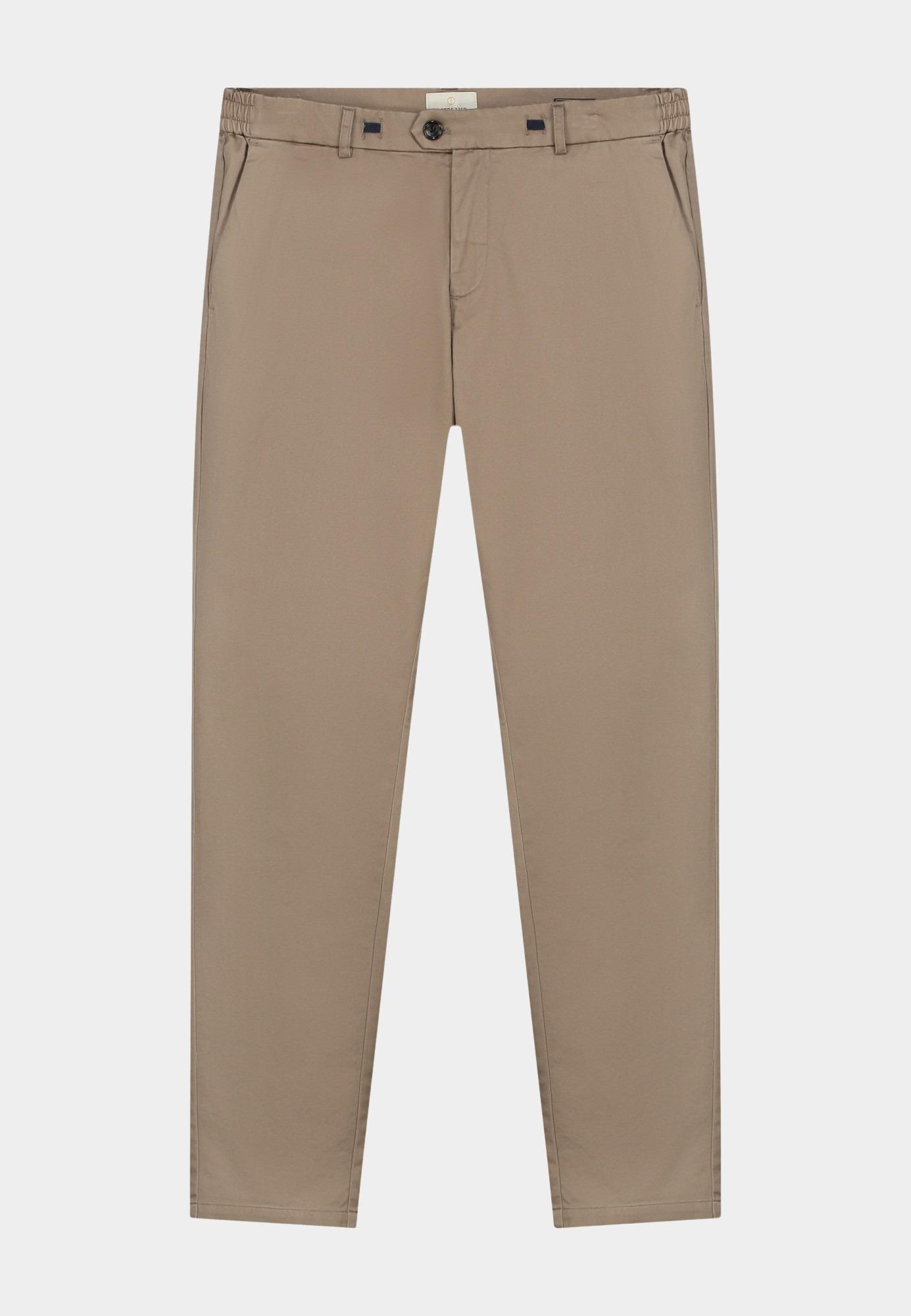 Dstrezzed Katoenen Broek Beige DS_Lancaster Twill Knit 501700-SS24/213