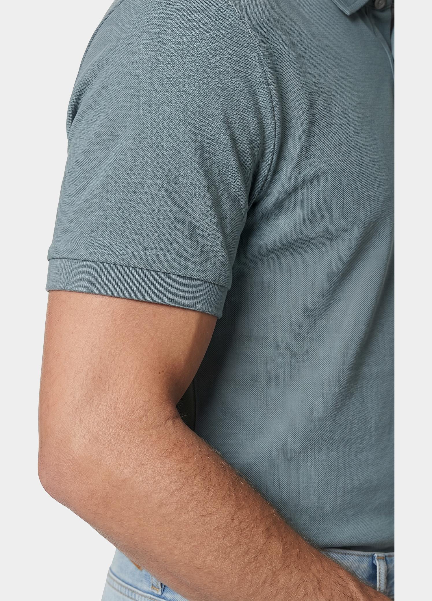 Born With Appetite Polo heren Grijs Arto Polo BWA25108AR22/942 steel