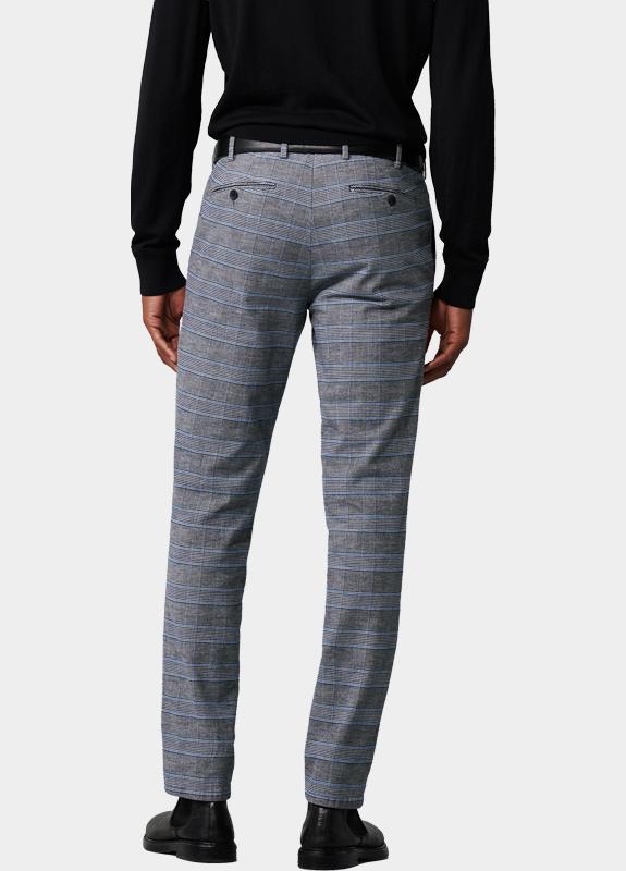 Meyer Katoenen Broek Blauw BONN Art.2-8604 1022860400/16