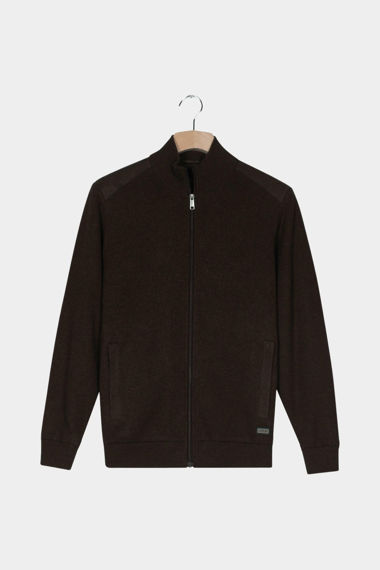 Baileys Vest Bruin Lined Cardigan Zip  Structure 522188/895