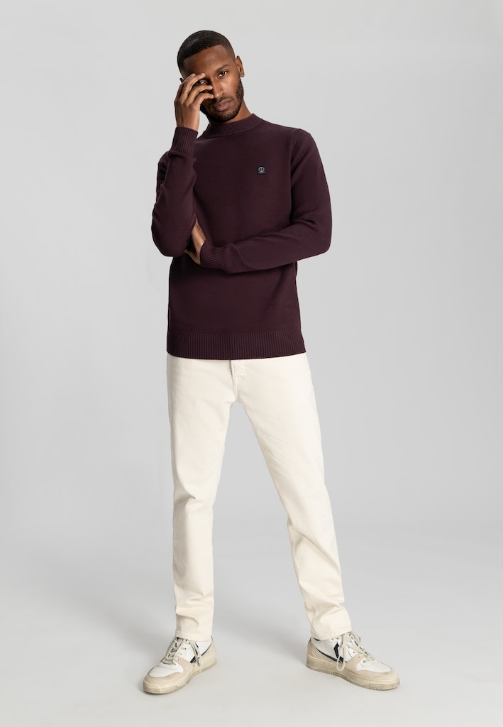 Dstrezzed Pullover Bruin Fell Mock Neck 405600/425