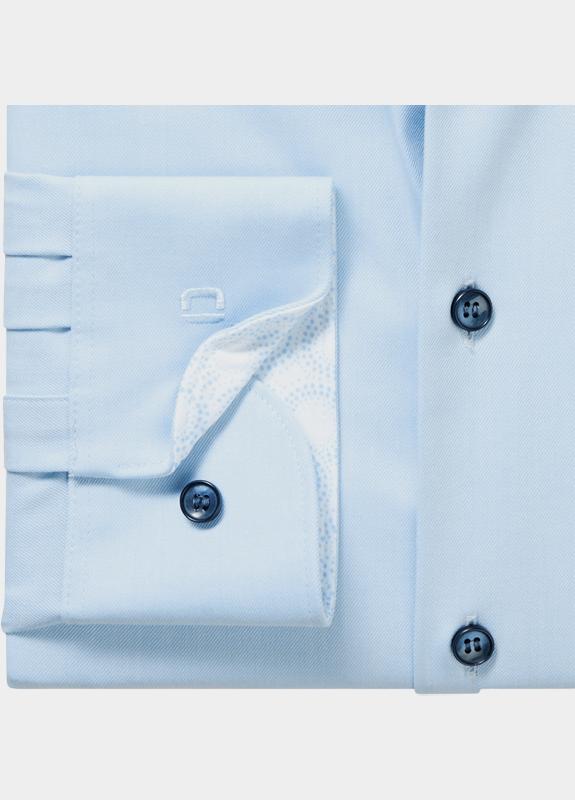 Olymp Business hemd lange mouw Blauw 208814-Hemden 208814/11