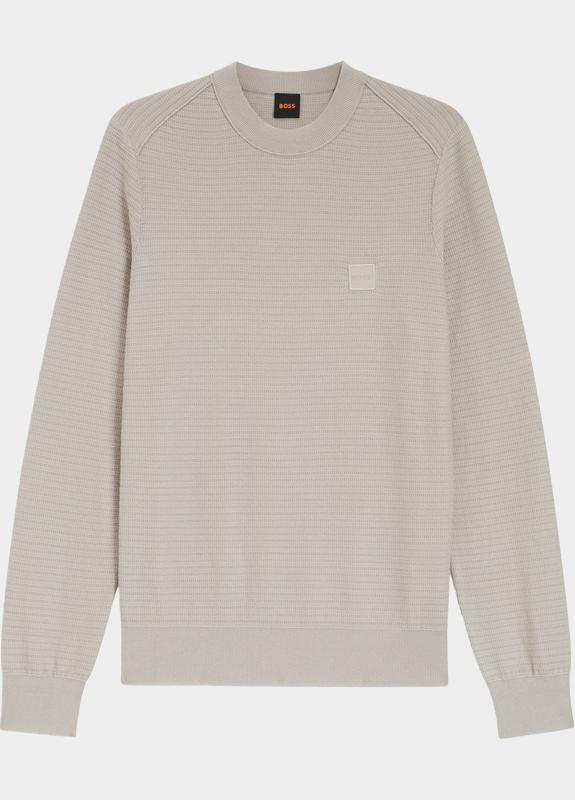 BOSS Orange Pullover Grijs Anion_S 10265864 01 50527584/070