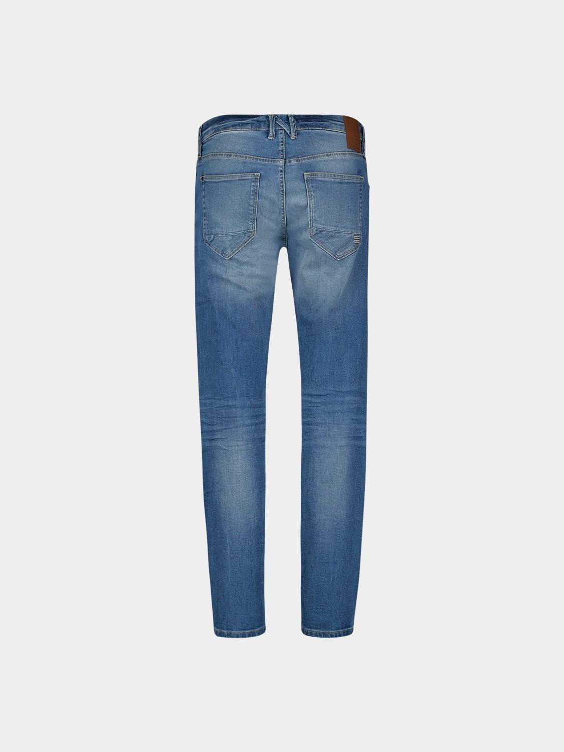 No Excess 5-Pocket Jeans Blauw Denim, Regular 711, Stretch N711D29N1/220