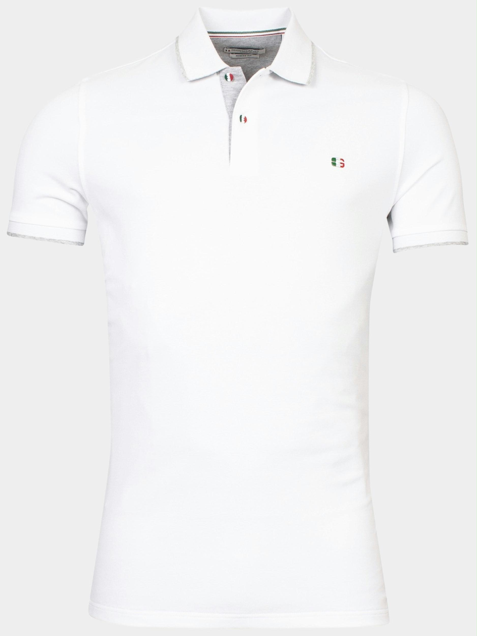 Giordano Polo korte mouw Wit Nico 316587/10