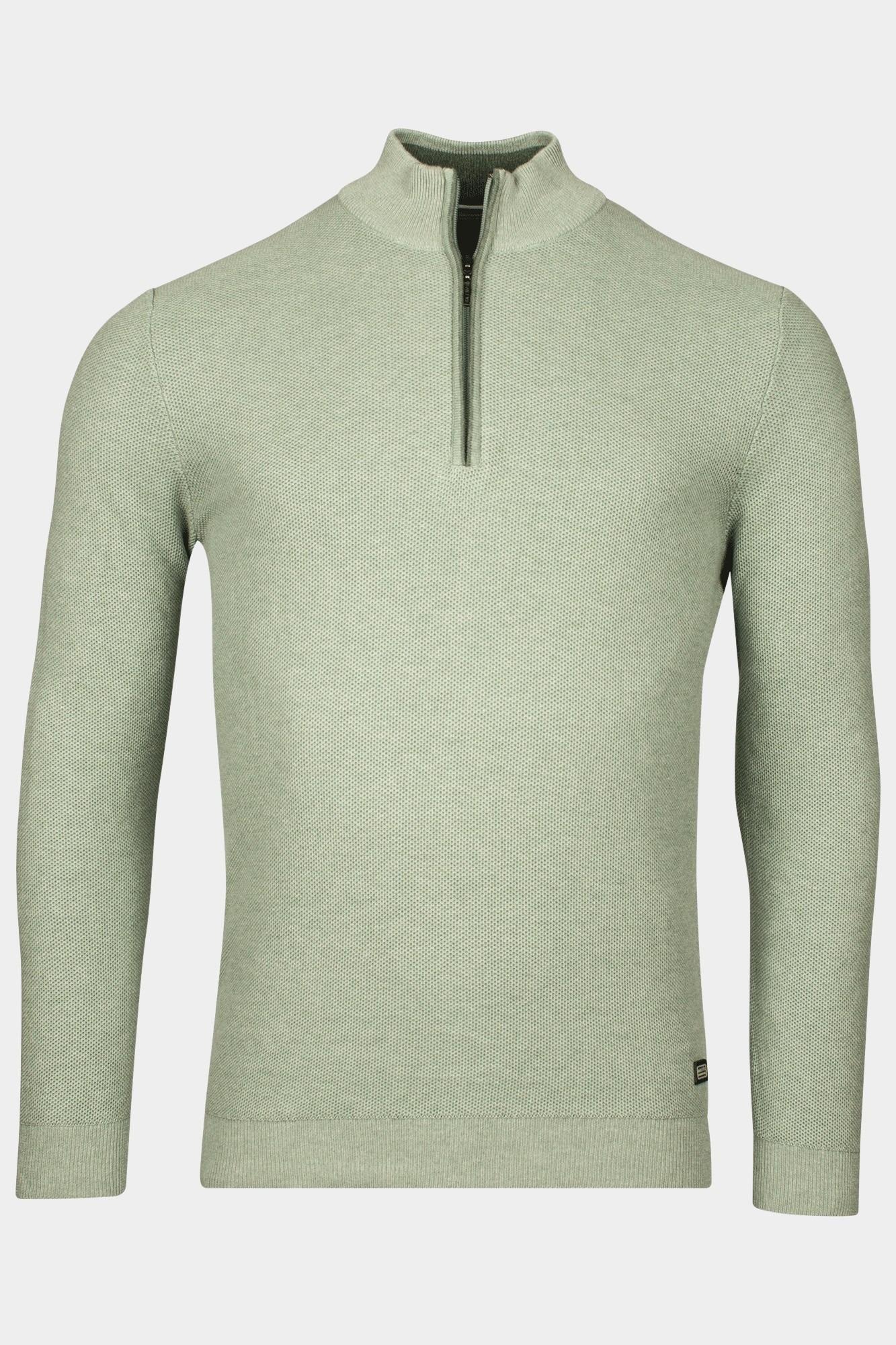 Baileys Half Zip Groen Pullover 1/2 Zip  12gg, struc 518491/725