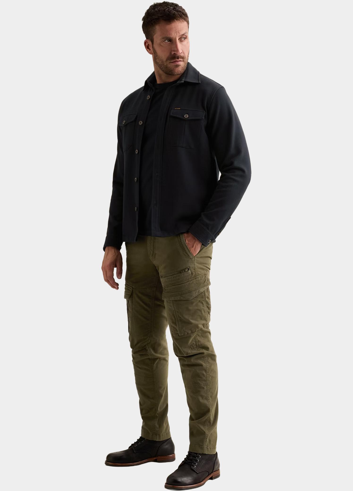 PME Legend Overhemd heren Blauw Long sleeve shirt Comfort Hea PSI2608234/5281