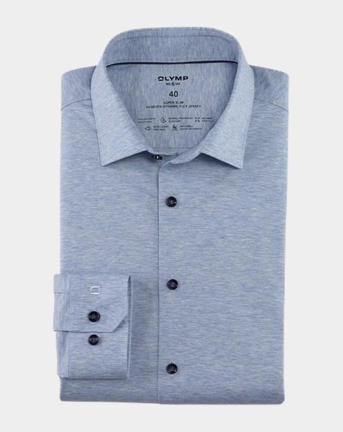 Olymp Business hemd lange mouw Blauw 2503/74 Hemden 250374/11