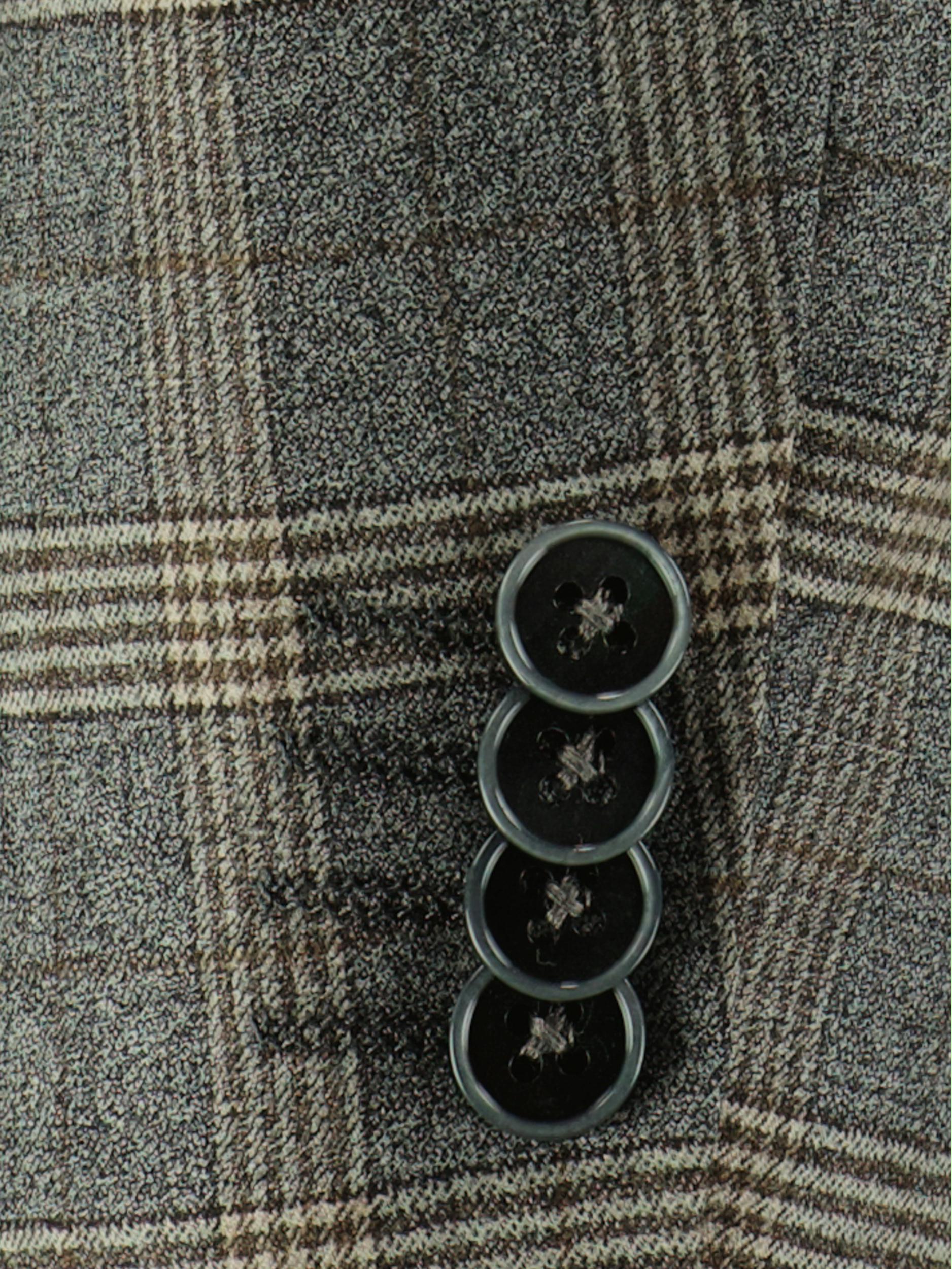Scotland Blue Kostuum Grijs Toulon Suit Drop 8 213028TO18SB/940 grey