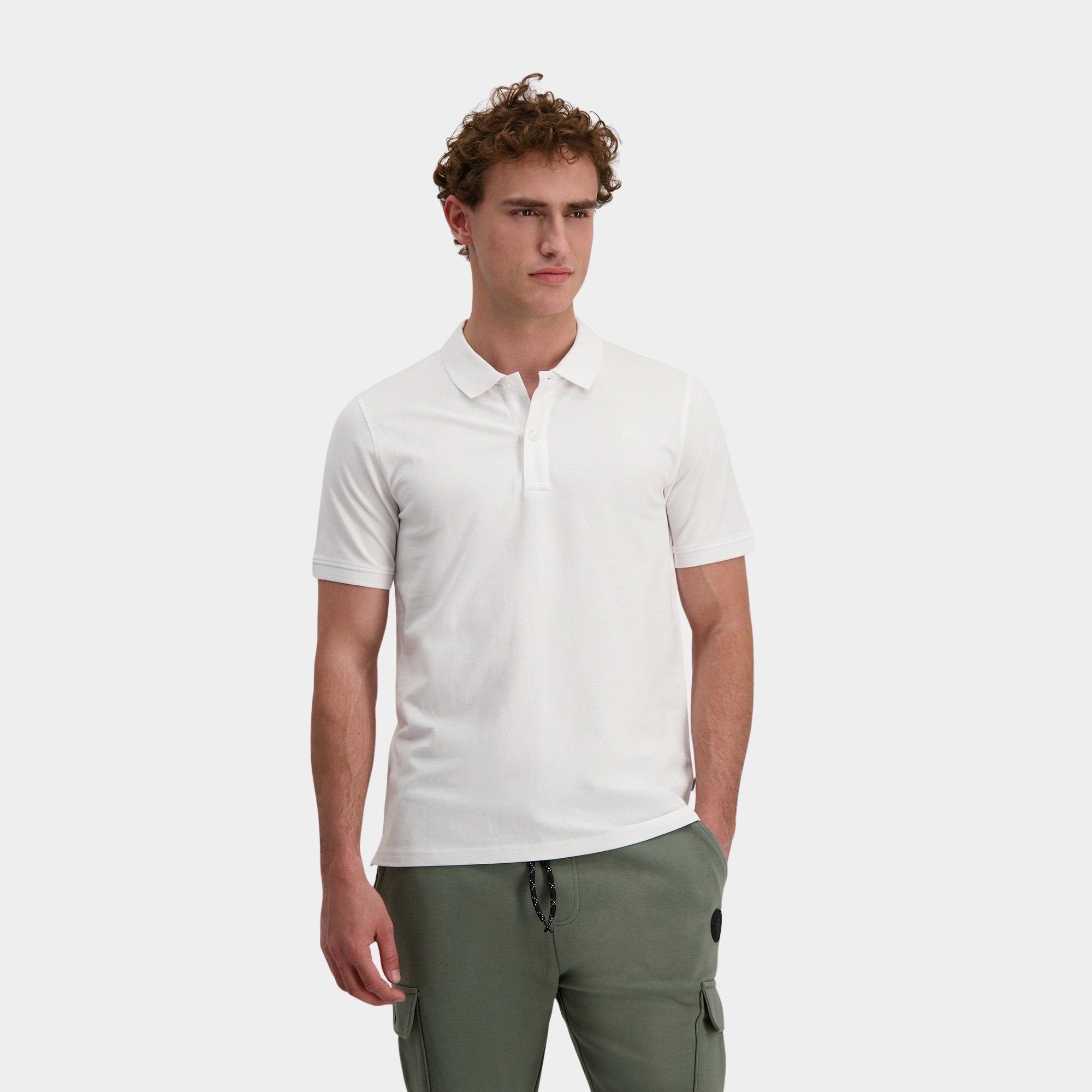 Cars Jeans Polo korte mouw Wit DARIO 60766/23
