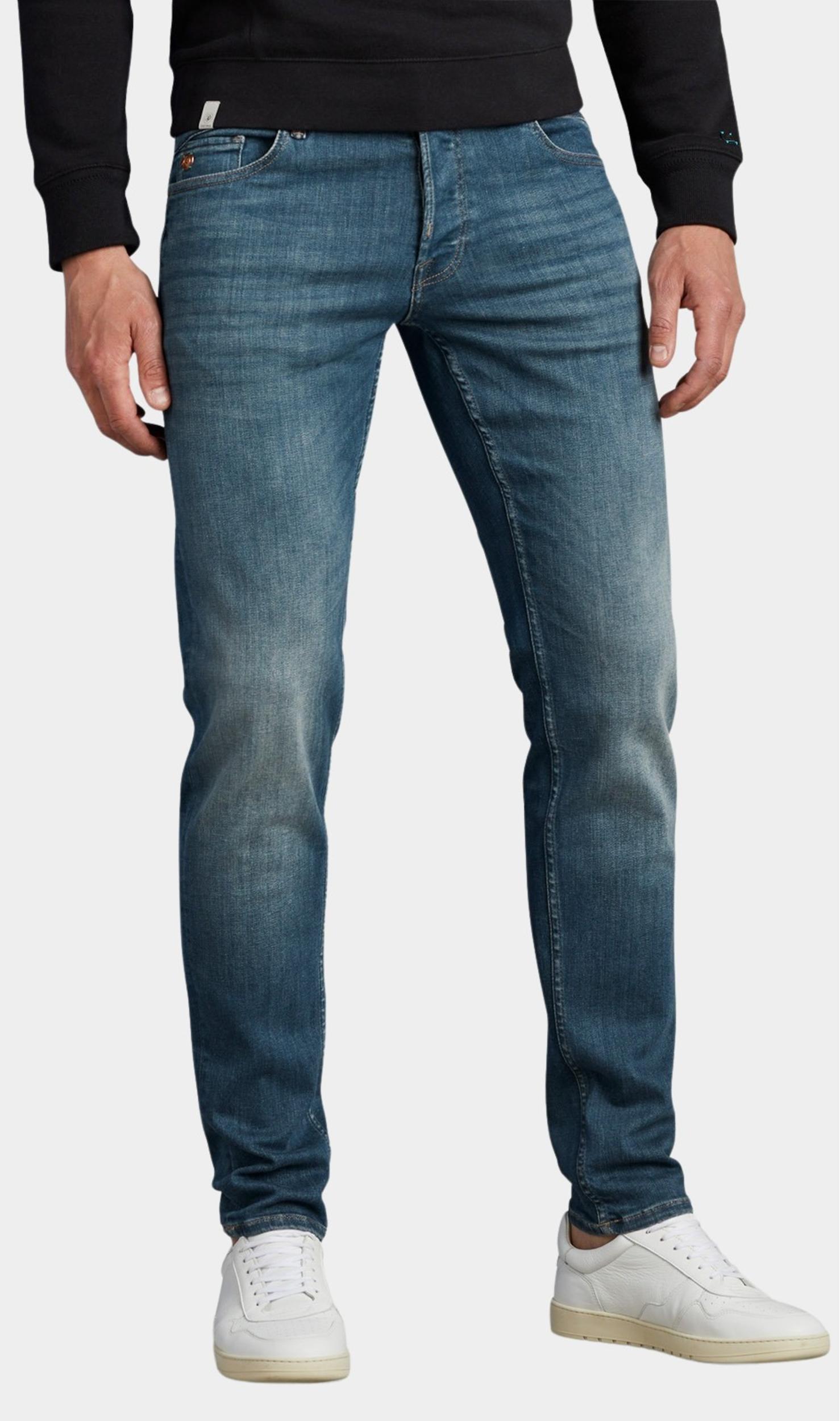 Cast Iron 5-Pocket Jeans Blauw SHIFTBACK REGULAR TAPERED NEW CTR240/NBD