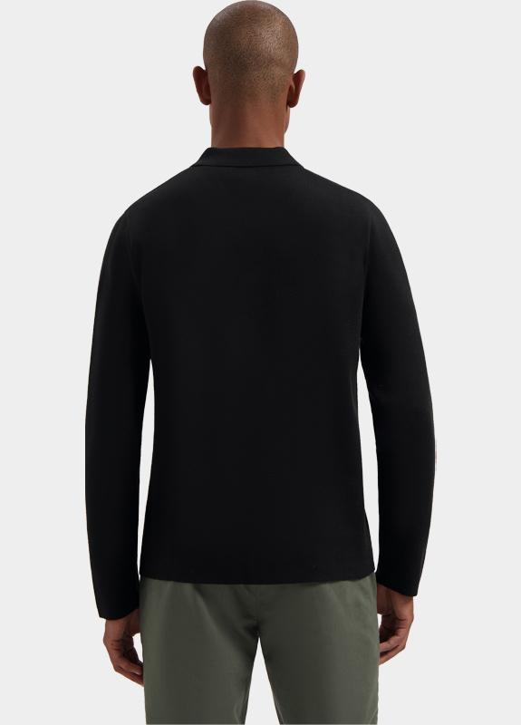 Dstrezzed Polo lange mouw Zwart DS_Chev Polo 405928/999