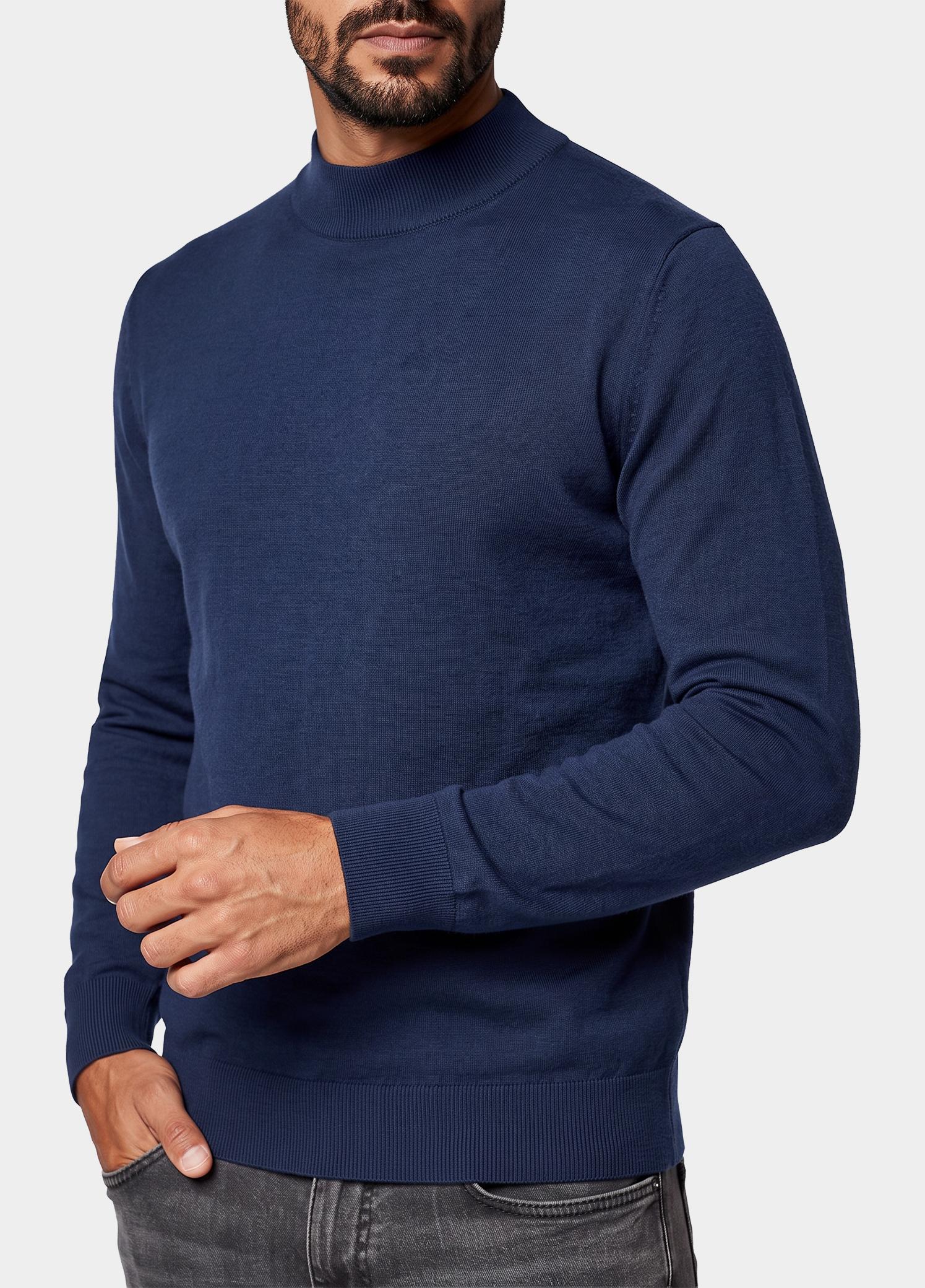 BOSS Black Turtle neck Blauw H-Bjarno 10282612 01 50570642/404