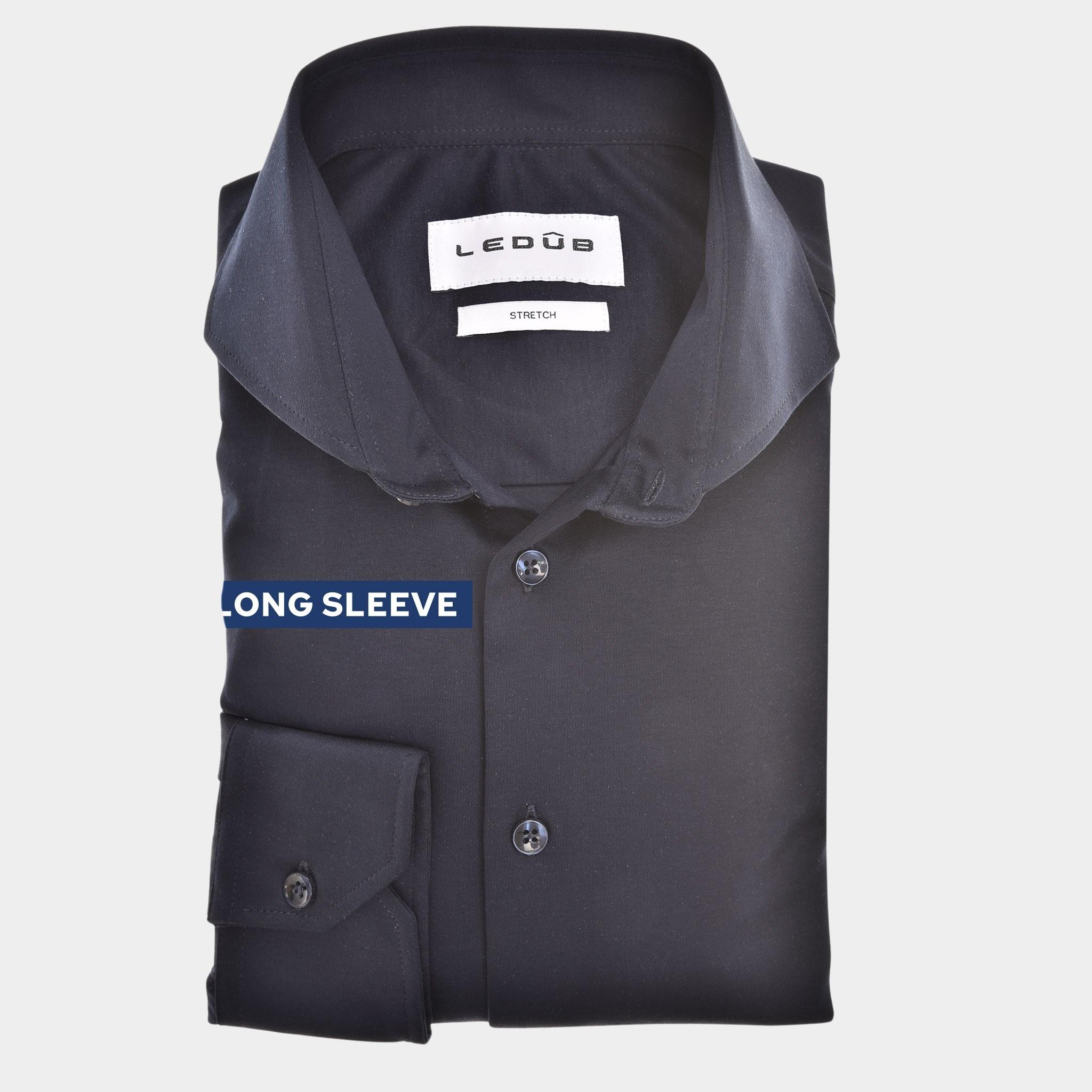 Ledub Overhemd extra lange mouw Blauw  0142967/180-000-000