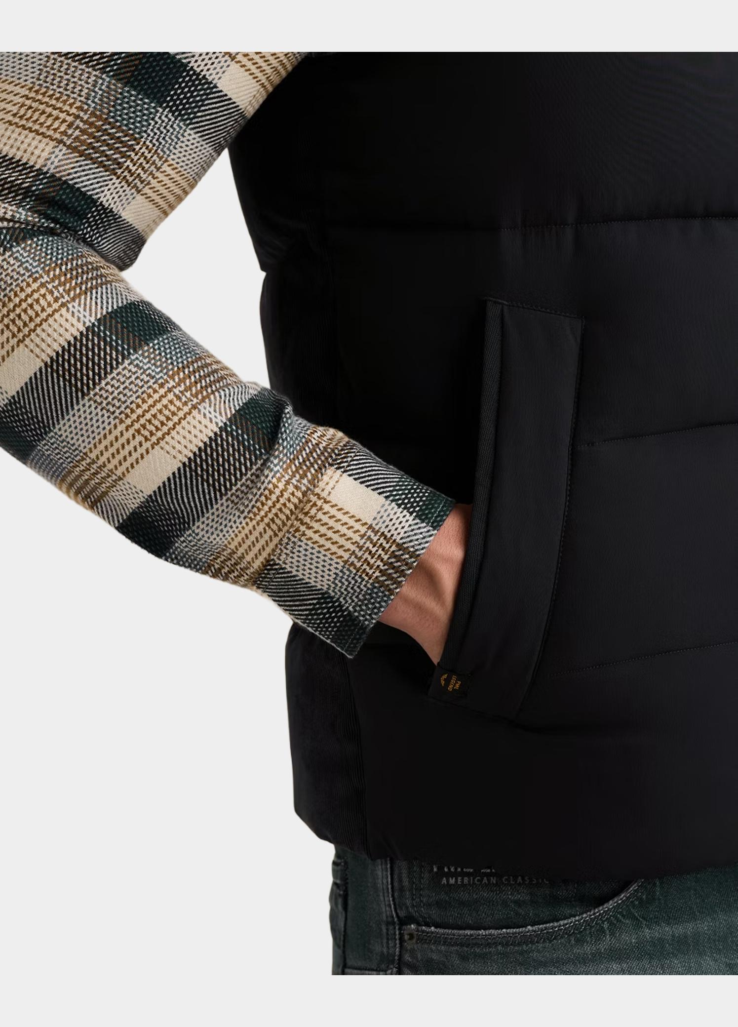 PME Legend Bodywarmer heren Blauw Bodywarmer GOBBLER BW Mix fab PBW2608102/5281